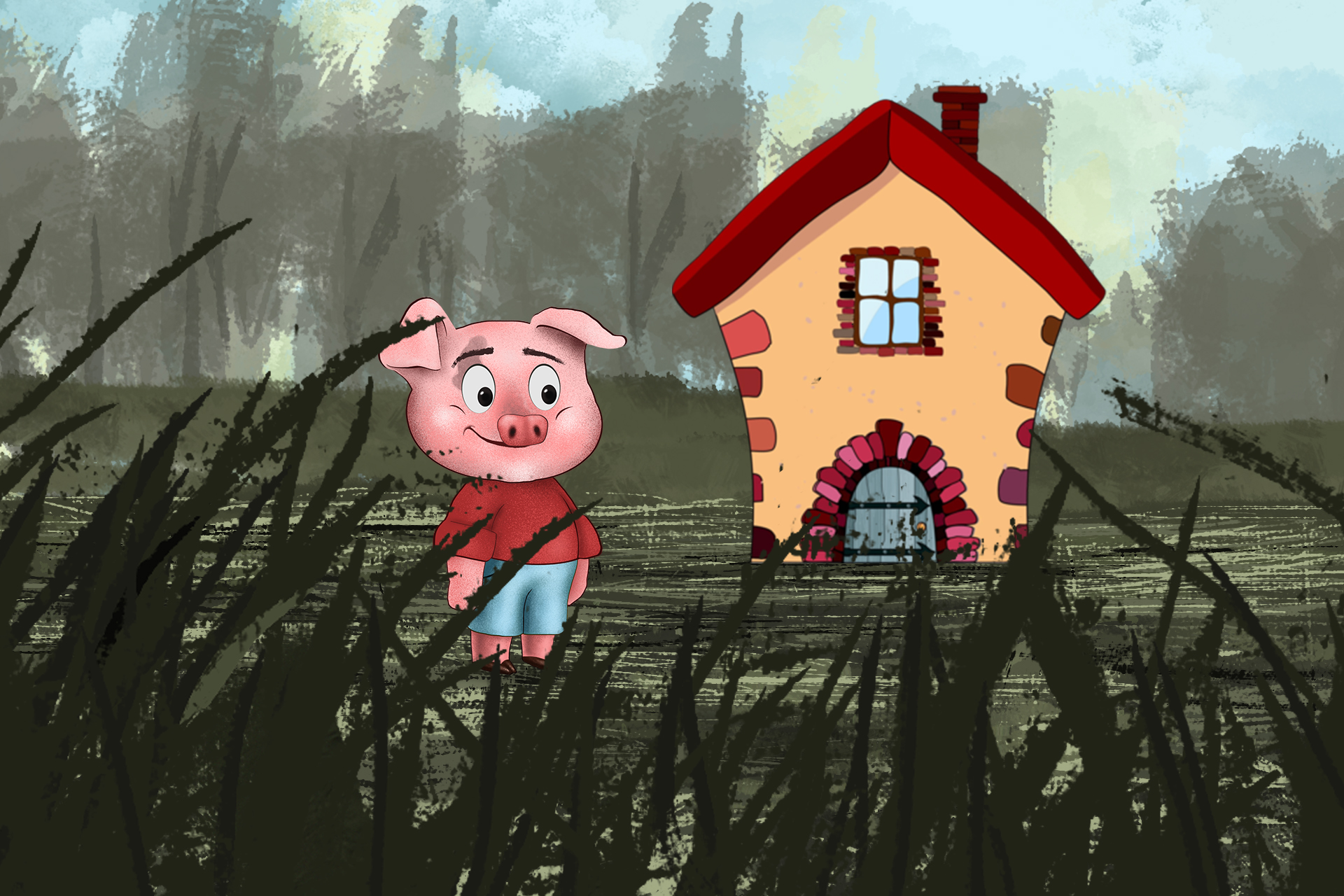Three Little Pigs against the scam